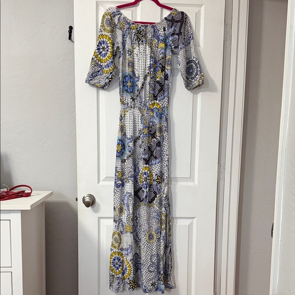 Desigual Multicolor Floral Maxi Dress - Picture 1 of 3